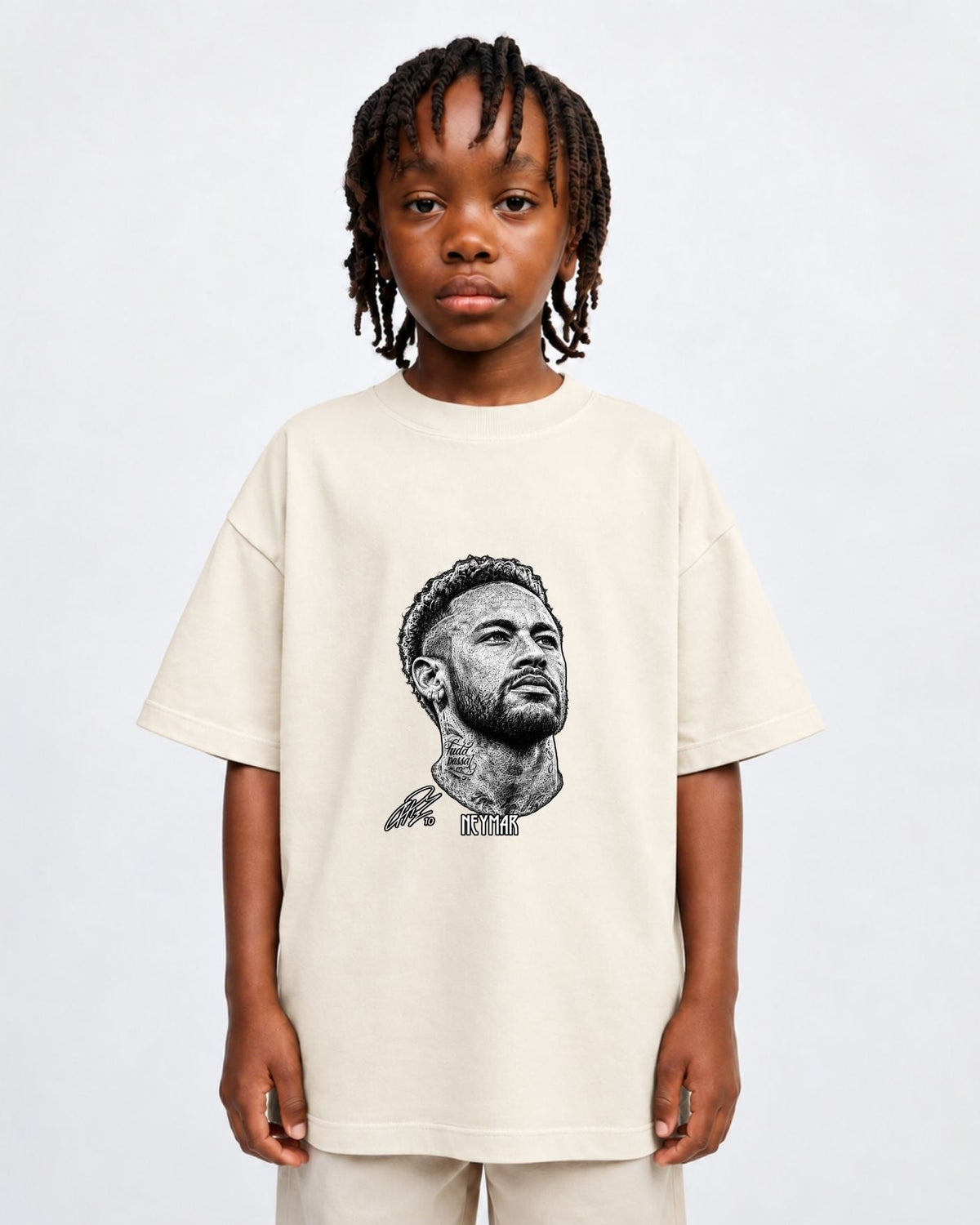 Camiseta Oversized Infantil “NEYMAR”