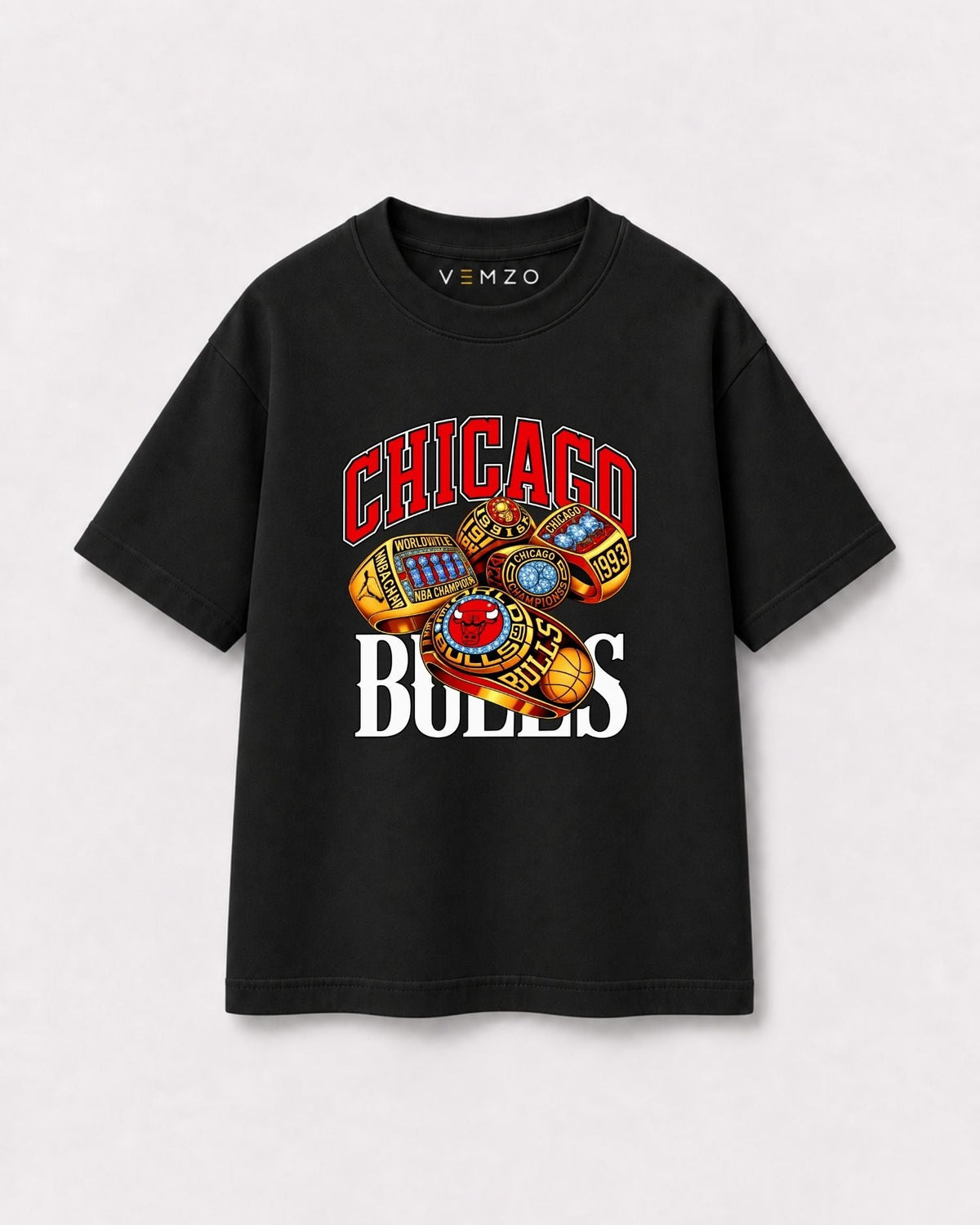 Camiseta Oversized Infantil “CHICAGO BULLS”