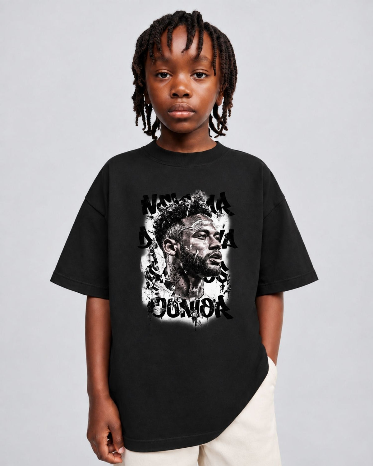 Camiseta Oversized Infantil “NEYMAR”