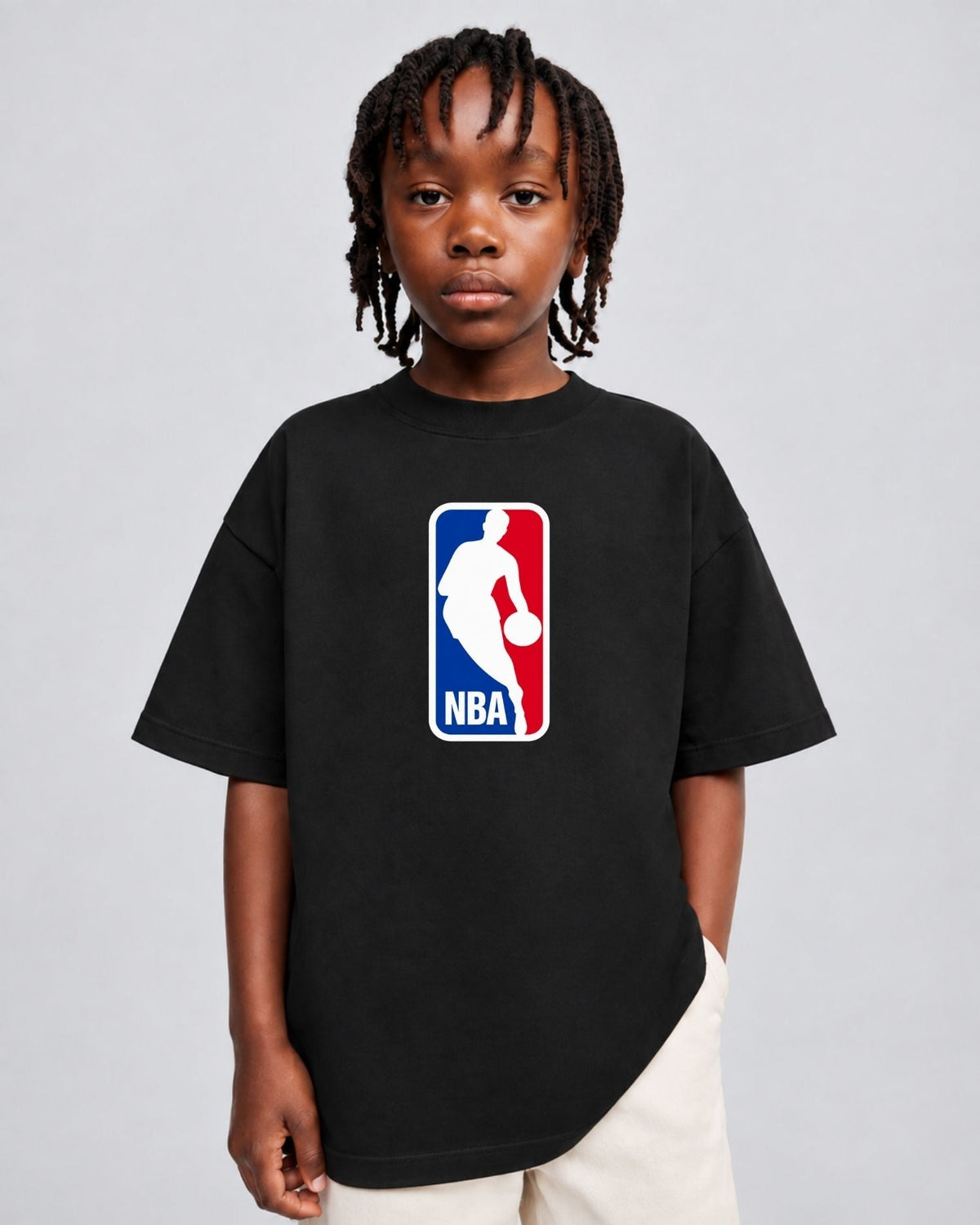 Camiseta Oversized Infantil “NBA”