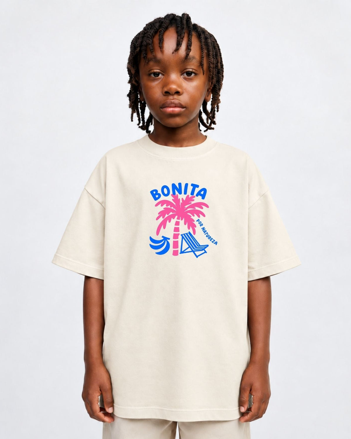 Camiseta Oversized Infantil “BONITA”