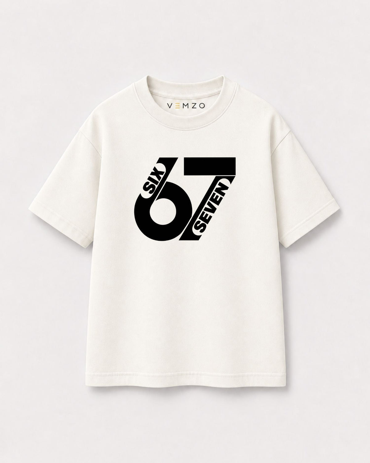 Camiseta Oversized Infantil “SIX SEVEN”