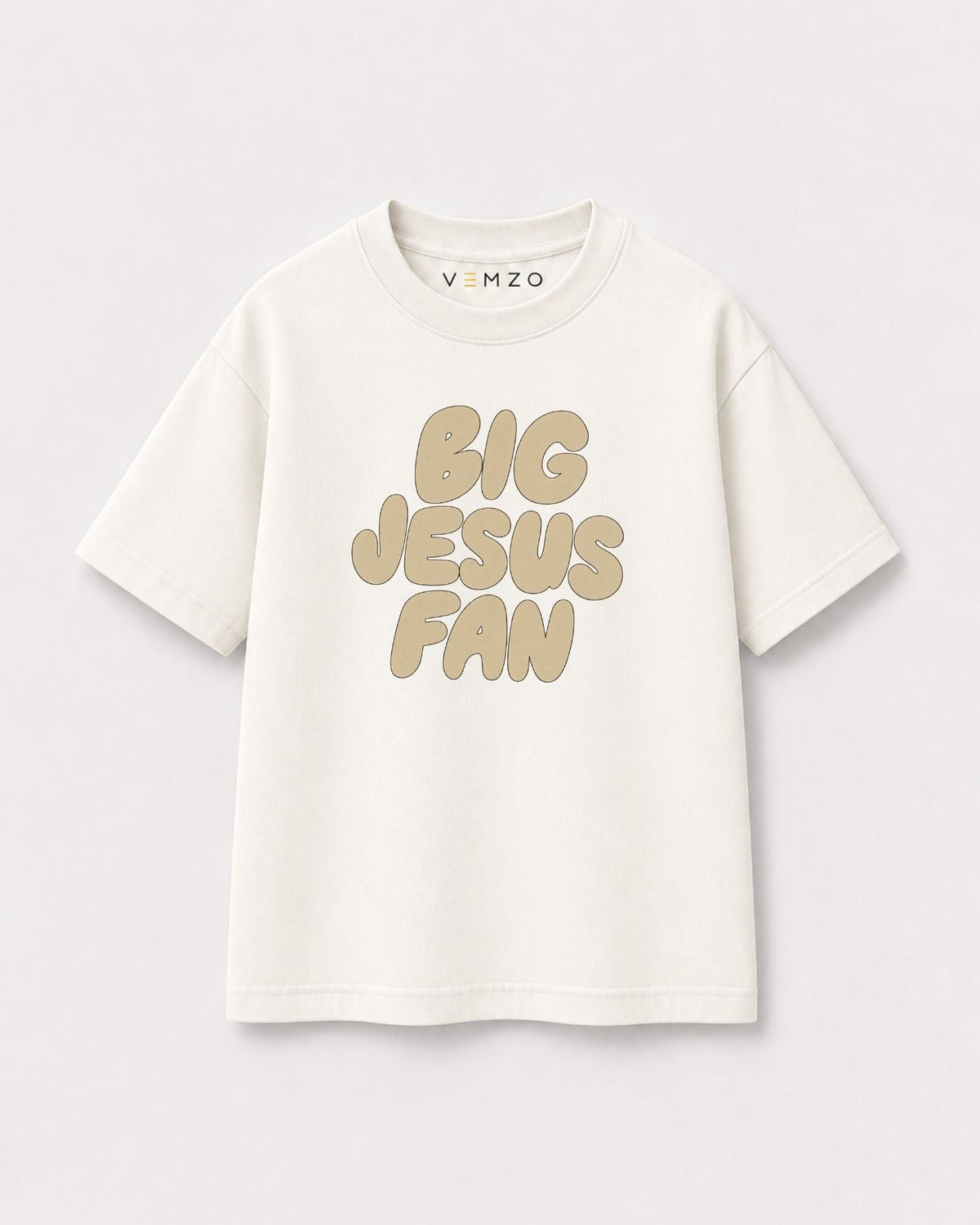 Camiseta Oversized Infantil “BIG JESUS FAN”