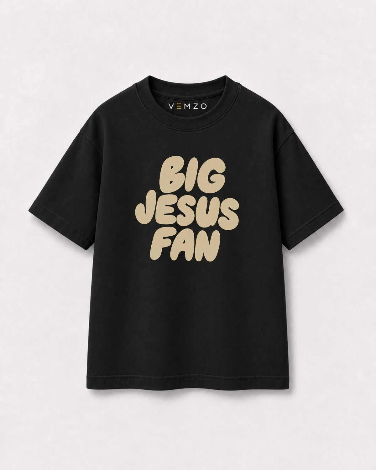 Camiseta Oversized Infantil “BIG JESUS FAN”