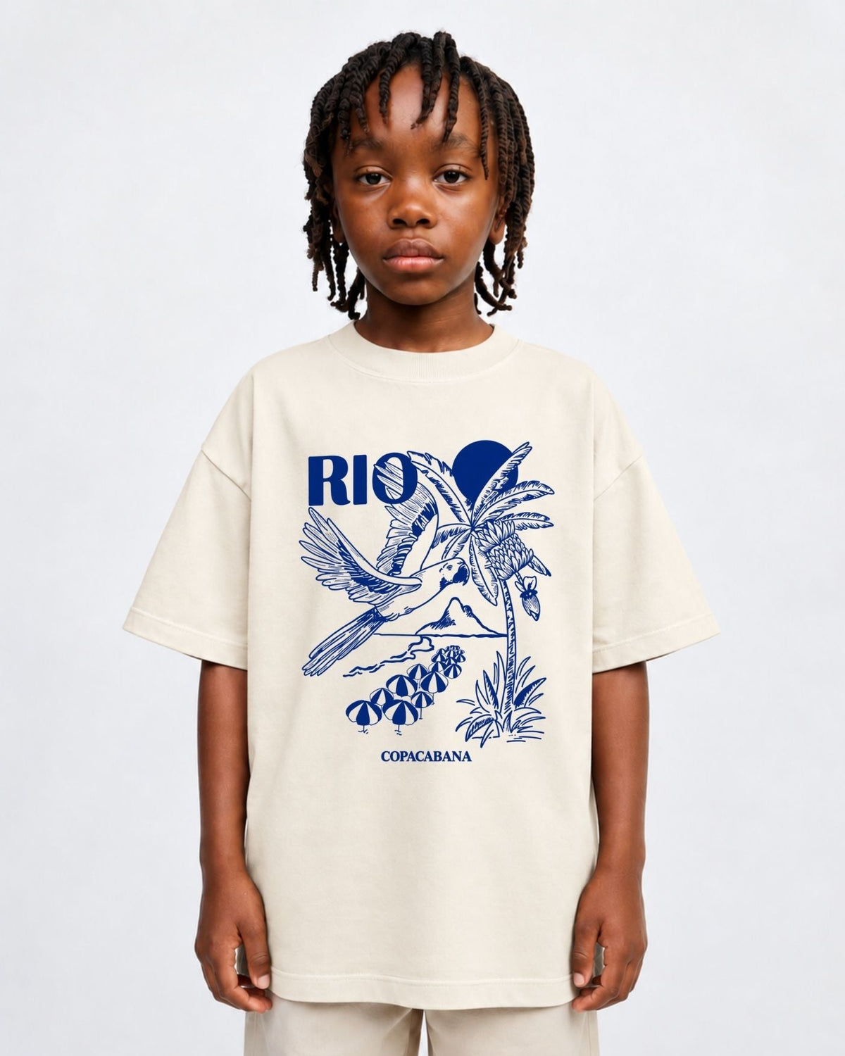 Camiseta Oversized Infantil “RIO”