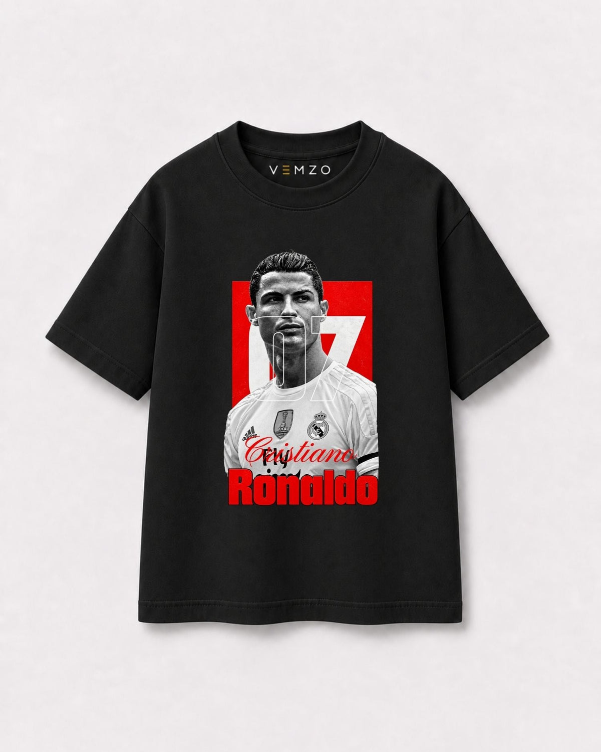 Camiseta Oversized Infantil “CRISTIANO RONALDO”