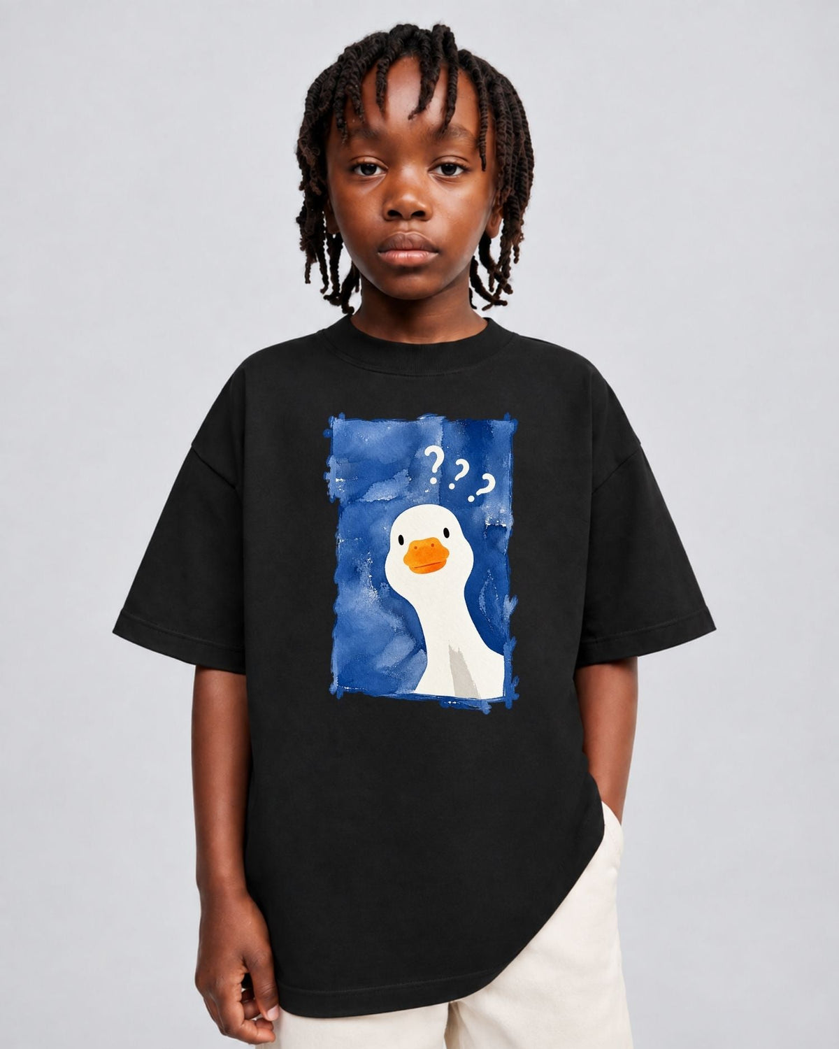 Camiseta Oversized Infantil “DUCK”