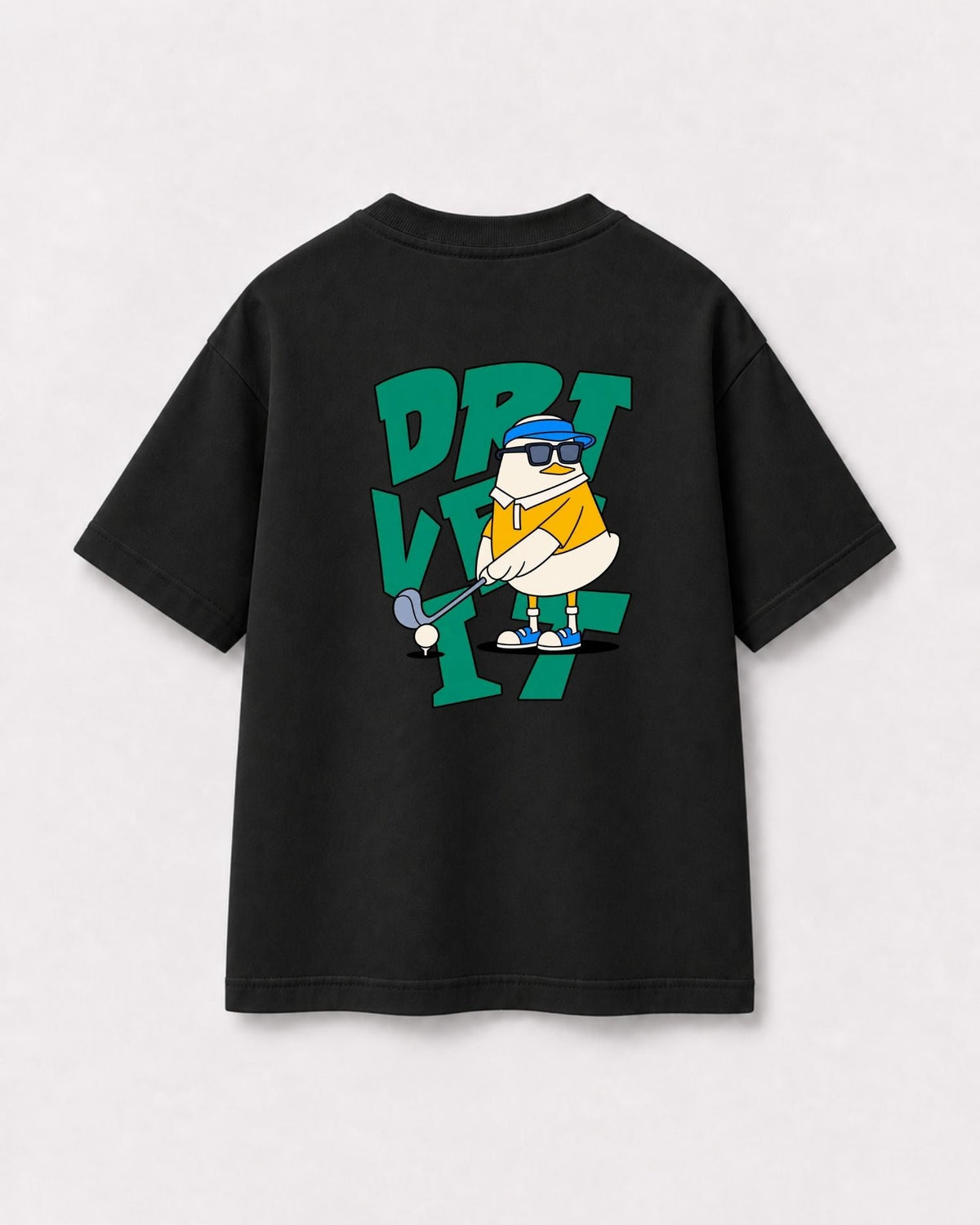 Camiseta Oversized Infantil “DUCK GOLF”