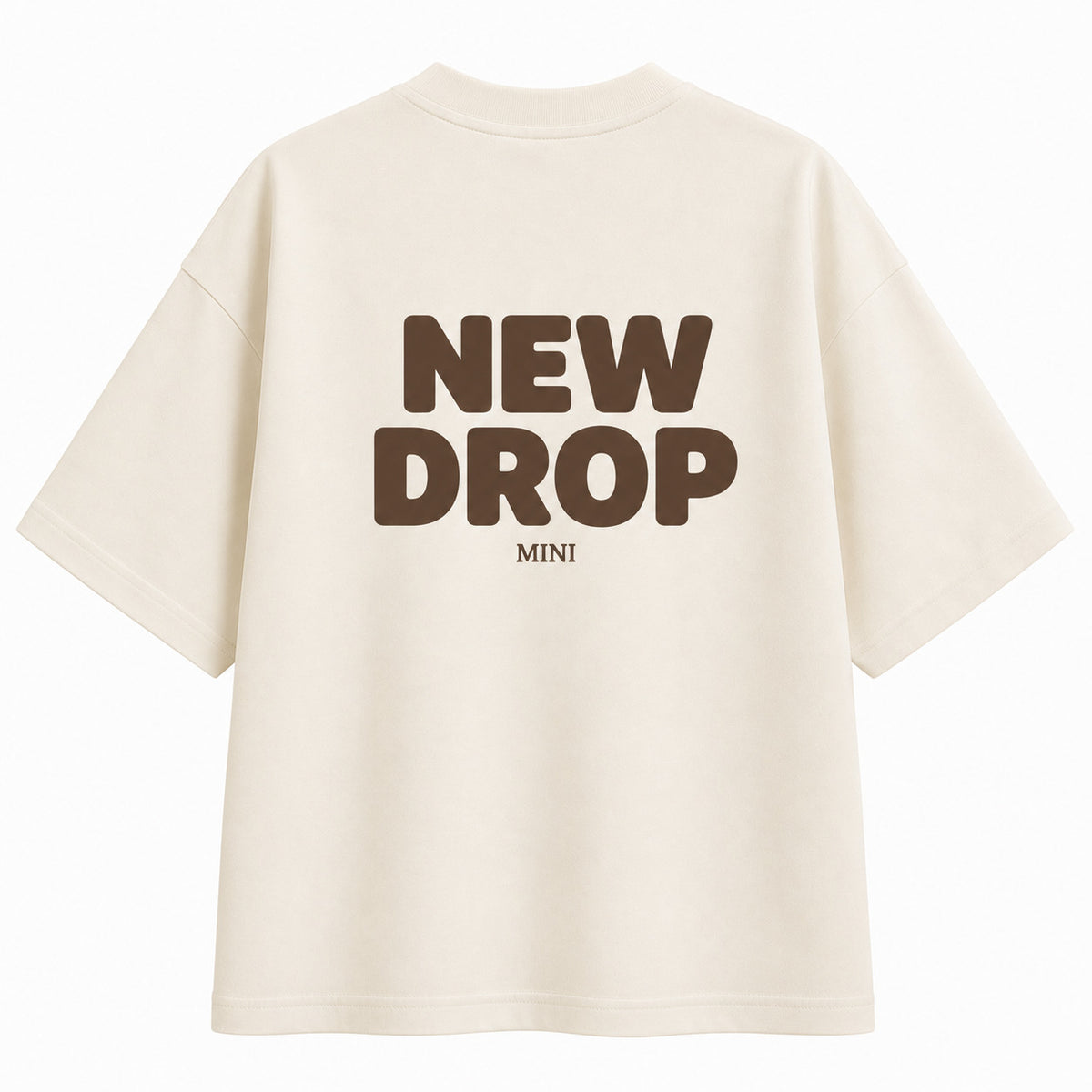 Kit 2 Camisetas Oversized Infantil e Adulta “FIRST EDITION E NEW DROP”