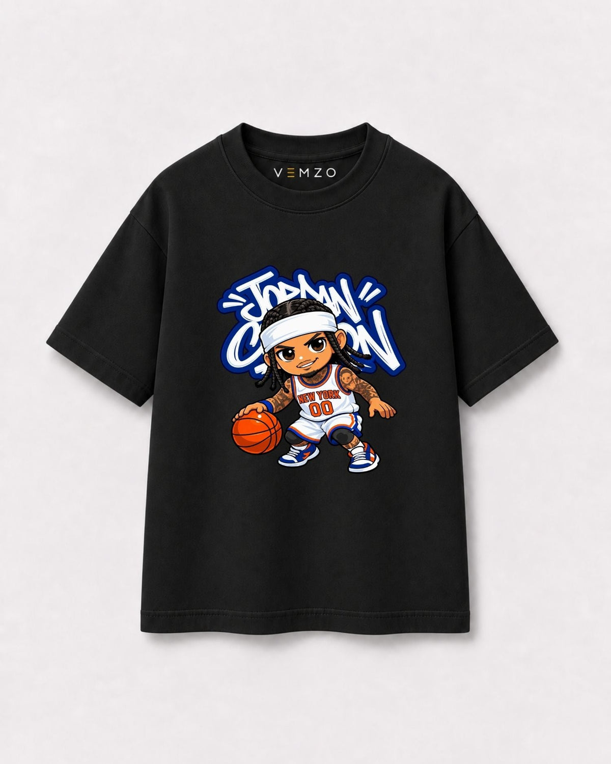 Camiseta Oversized Infantil “BASKETBALL”