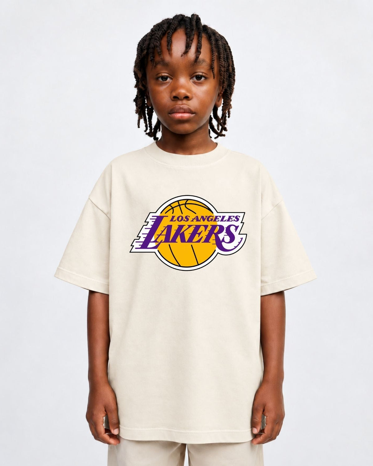 Camiseta Oversized Infantil “LAKERS”