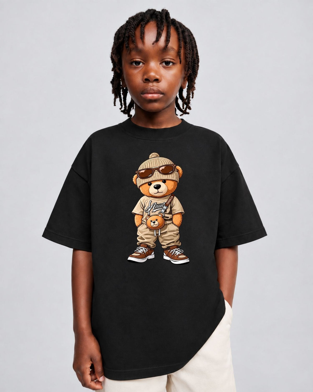 Camiseta Oversized Infantil “URSO”
