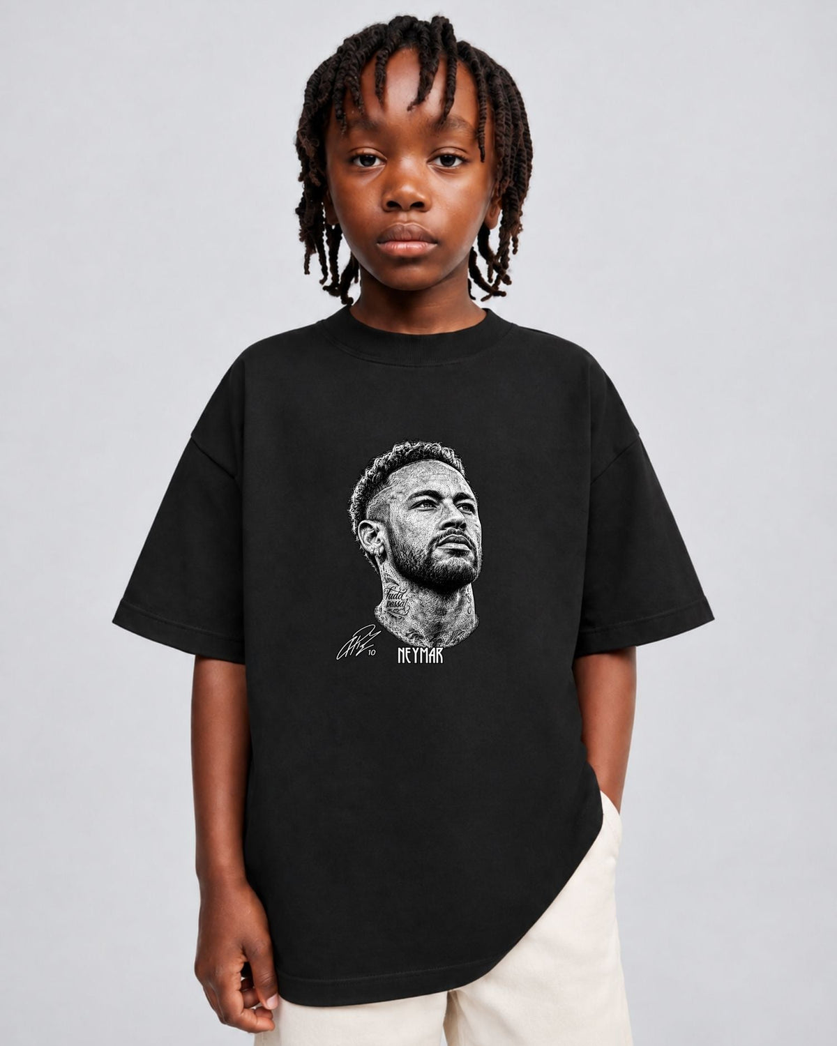Camiseta Oversized Infantil “NEYMAR”