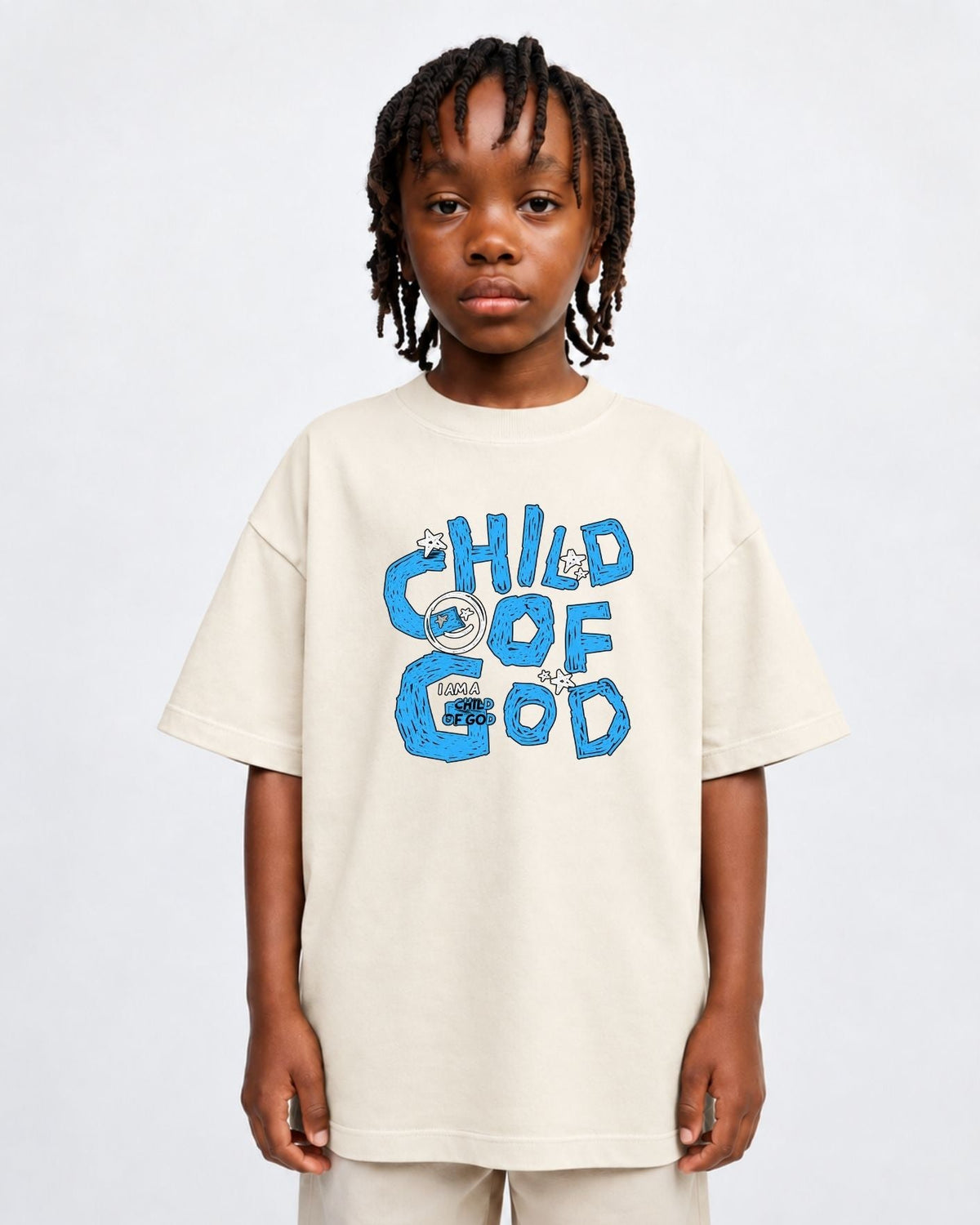 Camiseta Oversized Infantil “CHILD OF GOD”