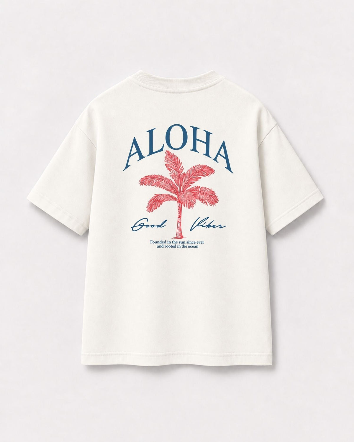 Camiseta Oversized Infantil “ALOHA”