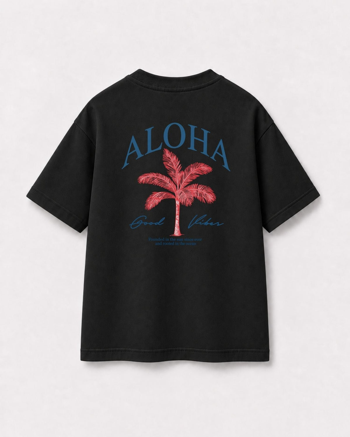 Camiseta Oversized Infantil “ALOHA”
