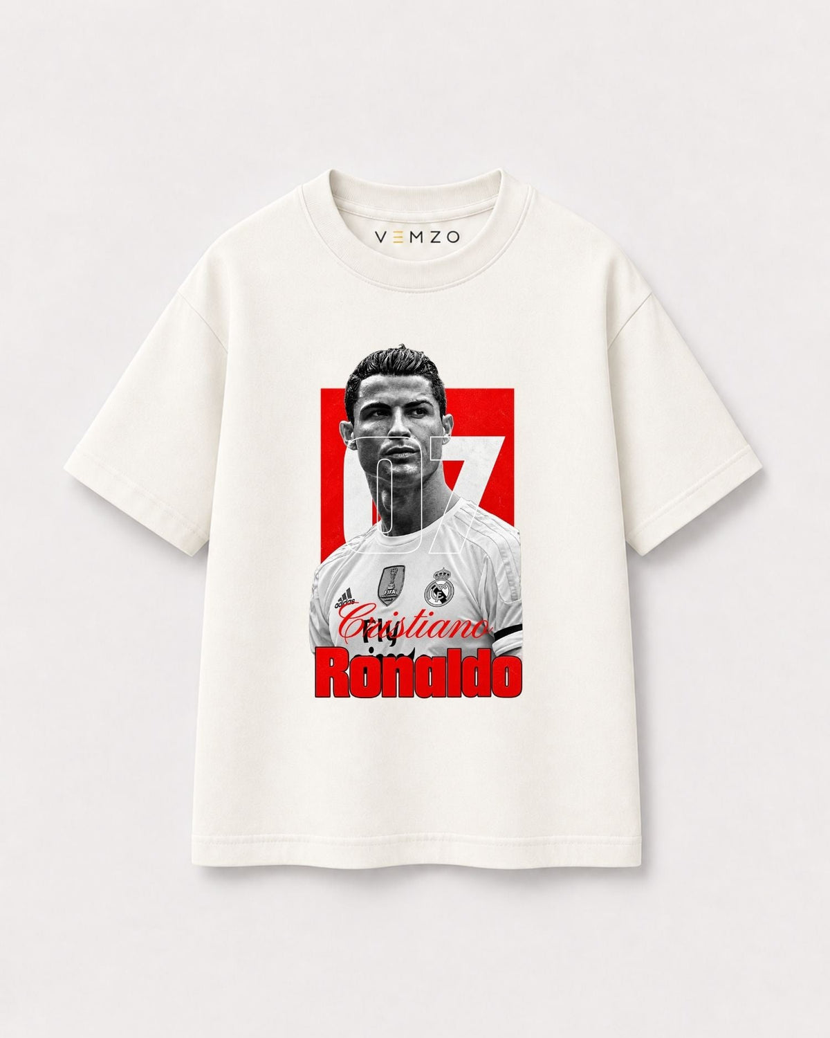 Camiseta Oversized Infantil “CRISTIANO RONALDO”