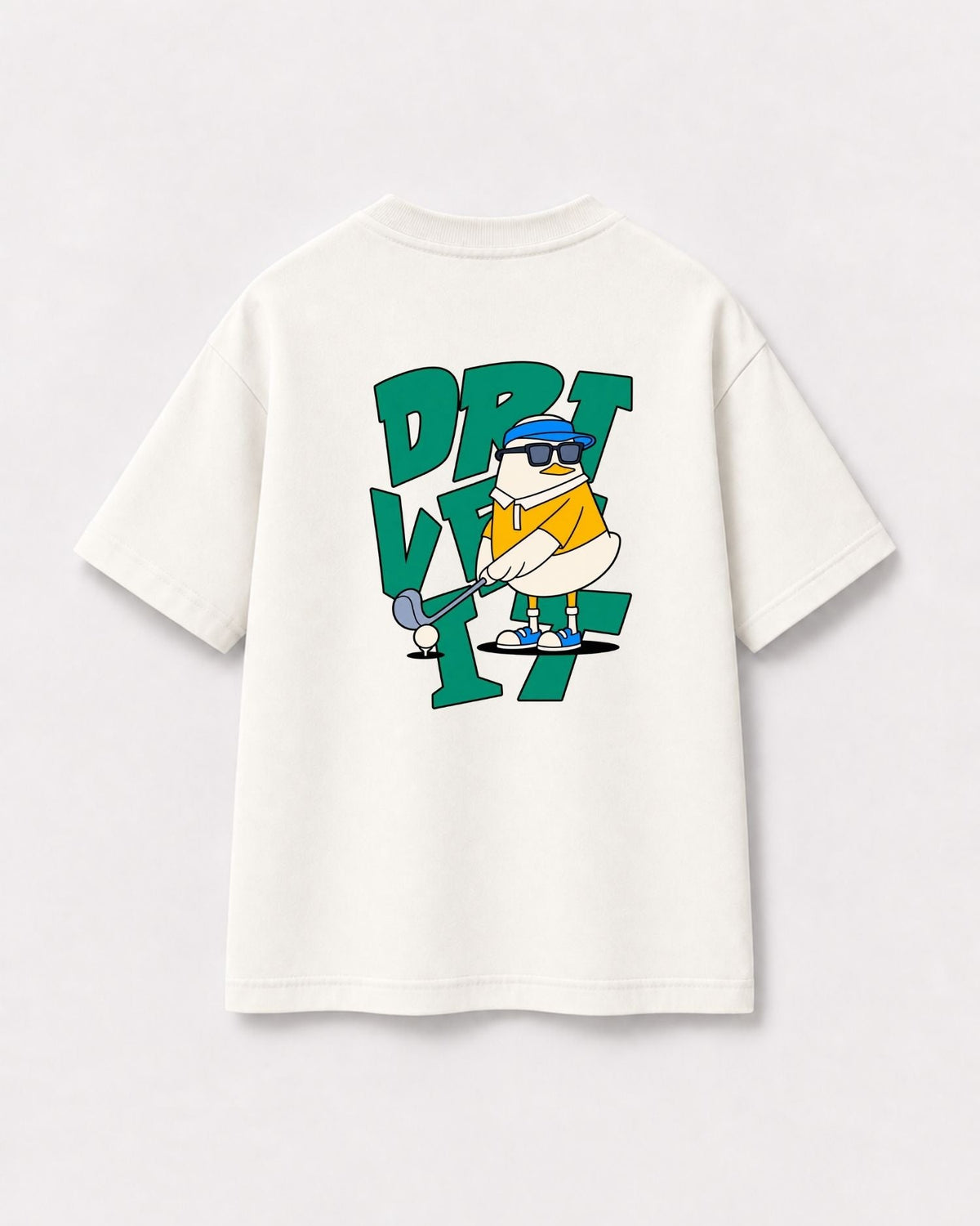 Camiseta Oversized Infantil “DUCK GOLF”