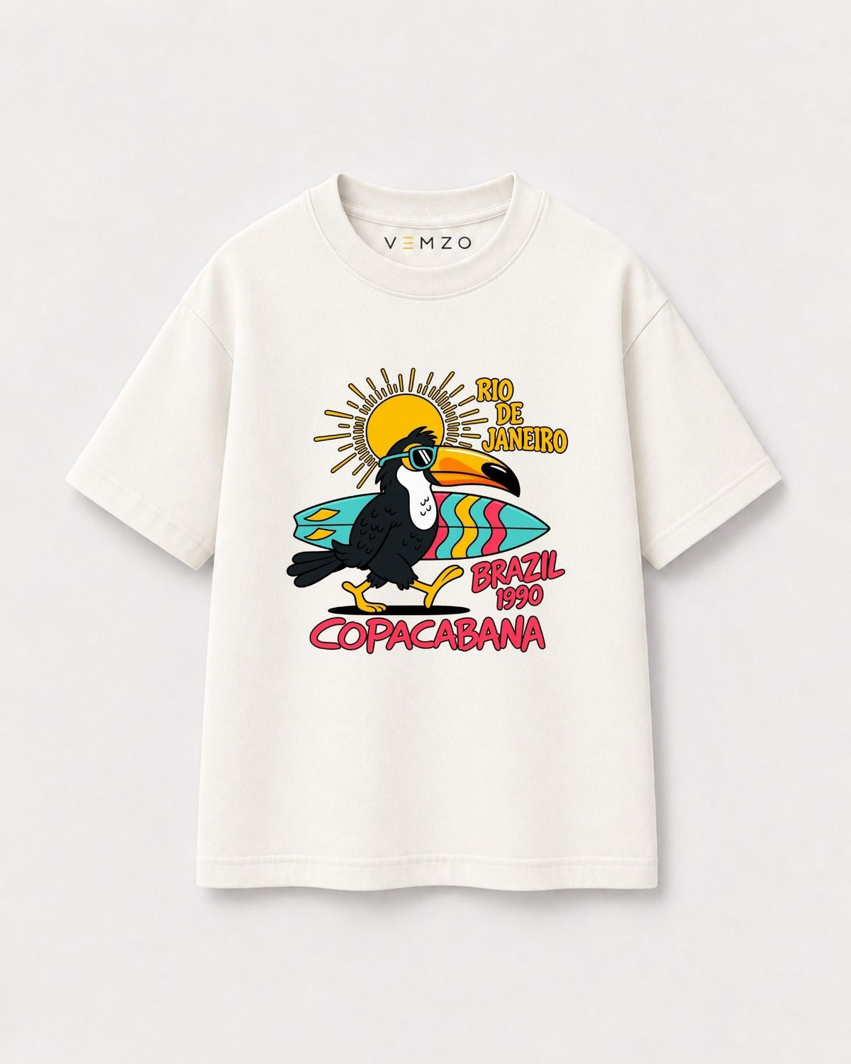 Camiseta Oversized Infantil “COPACABANA”