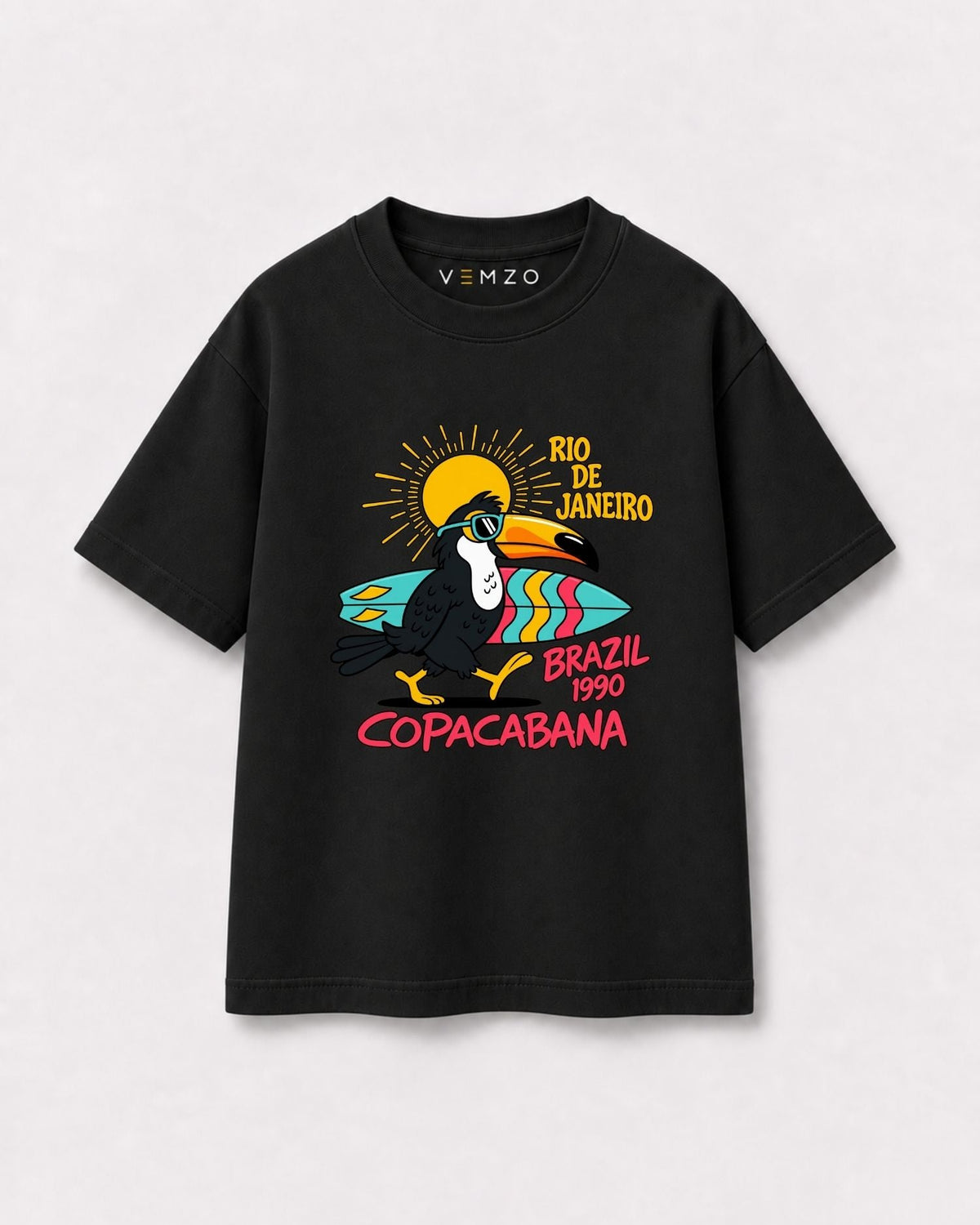 Camiseta Oversized Infantil “COPACABANA”