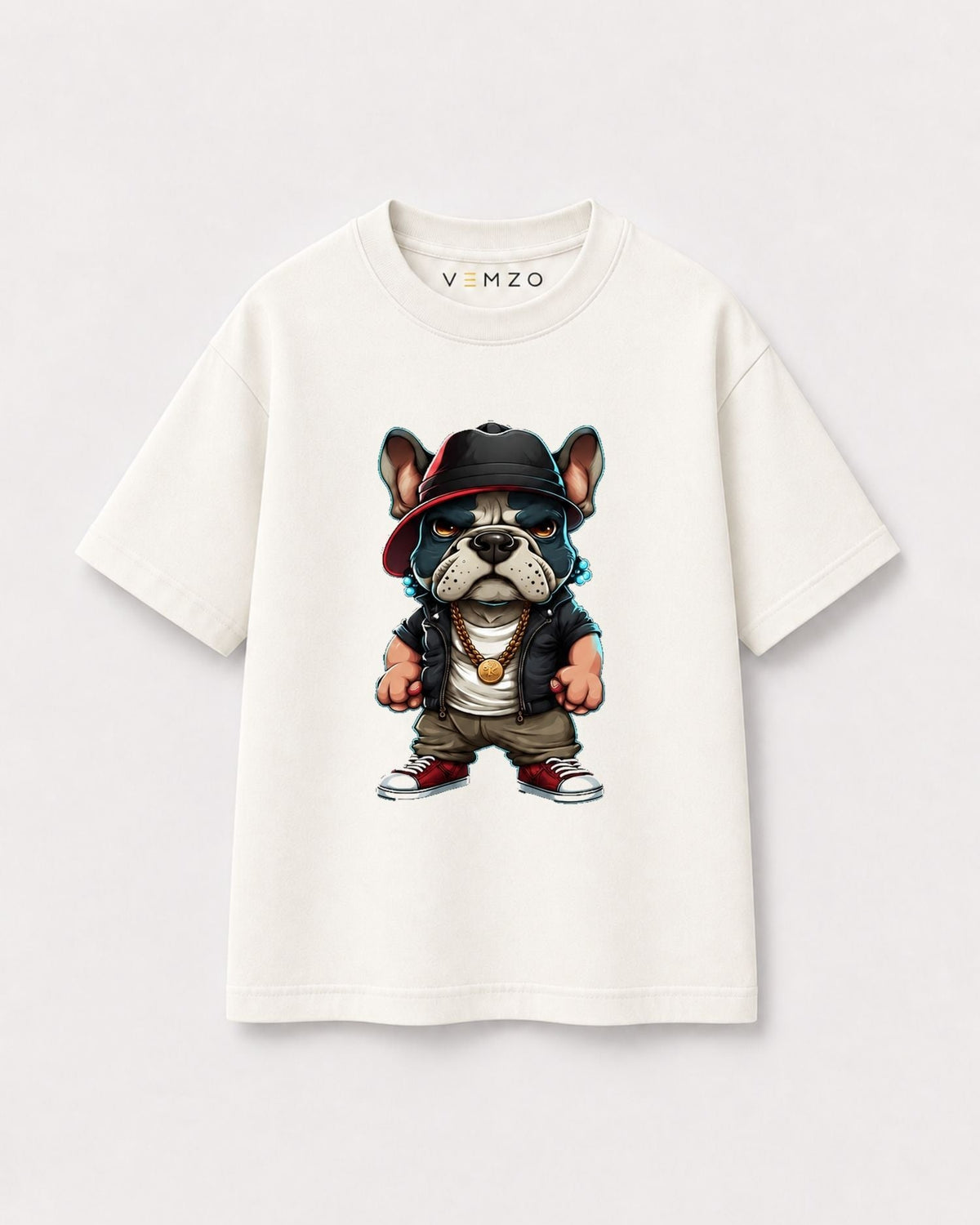 Camiseta Oversized Infantil “BULLDOG”