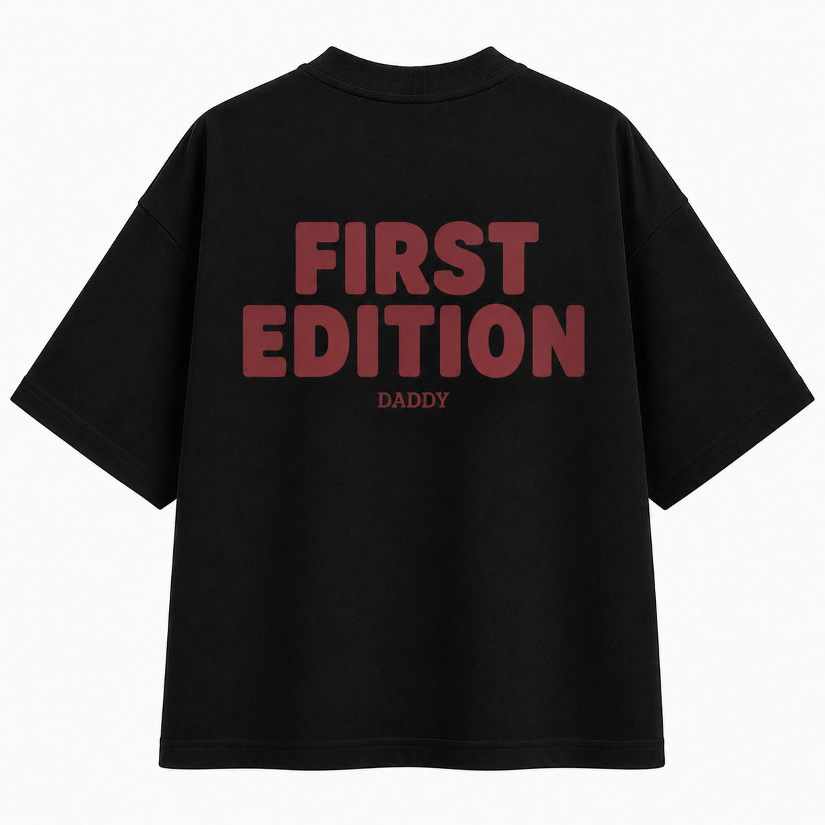Kit 2 Camisetas Oversized Infantil e Adulta “FIRST EDITION E NEW DROP”
