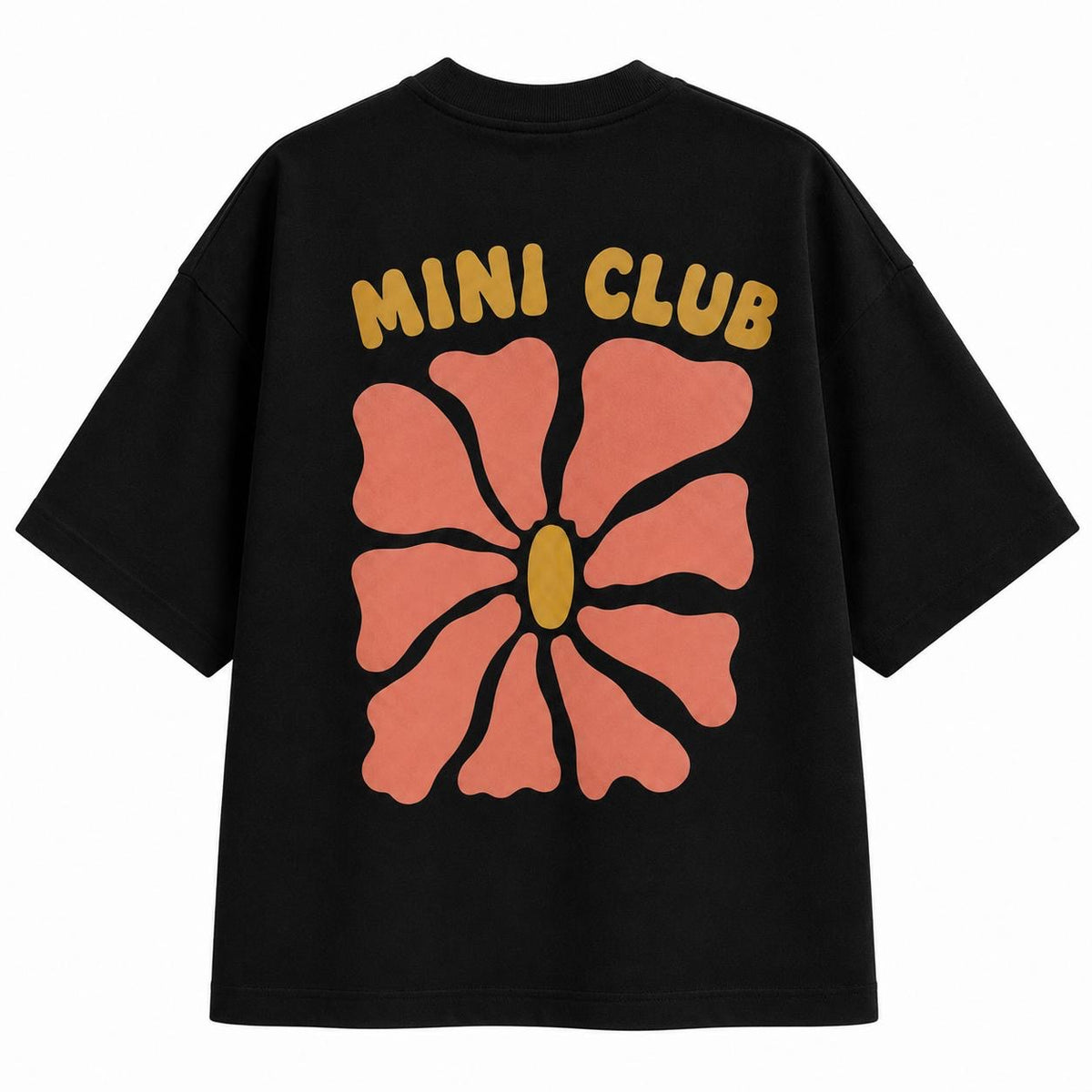 Kit 2 Camisetas Oversized Infantil e Adulta “MAMA CLUB E MINI CLUB”